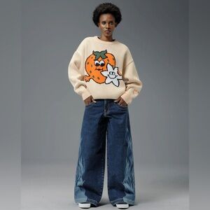 JNCO FLAME HELLFIRE JEANS
Dark Stone | 26" Opening